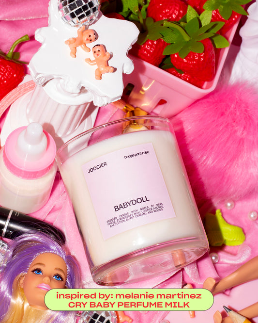 A melanie martinez cry baby dupe candle by joocier candles