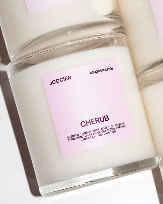 Cherub candle inspired by Kilian Angel's Share Fragrance